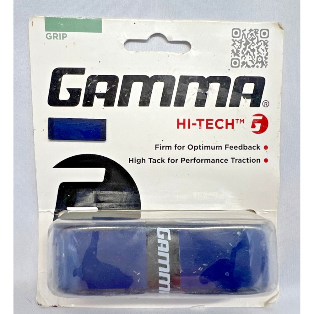 Gamma High Tech Tennis Grip Blue Firm Traction AHTG-13 Performance Replacement